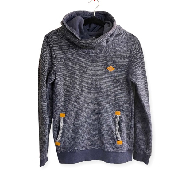 Picture Organic Clothing Size Small Blue Outdoor Nautical Hooded Sweatshirt - Picture 1 of 11